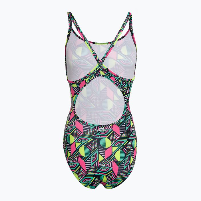 Women's one-piece swimsuit Funkita Diamond Back One Piece dot matrix 2