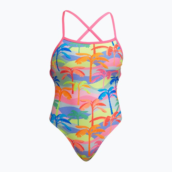 Funkita Strapped In One Piece women's swimsuit poka palm