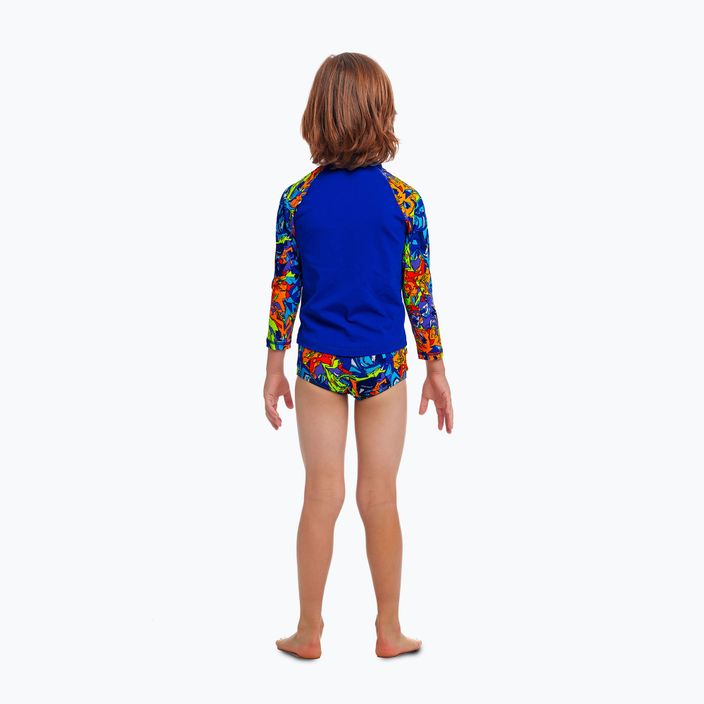 Children's Funky Trunks Zippy Rash Vest mixed mess swim shirt 3