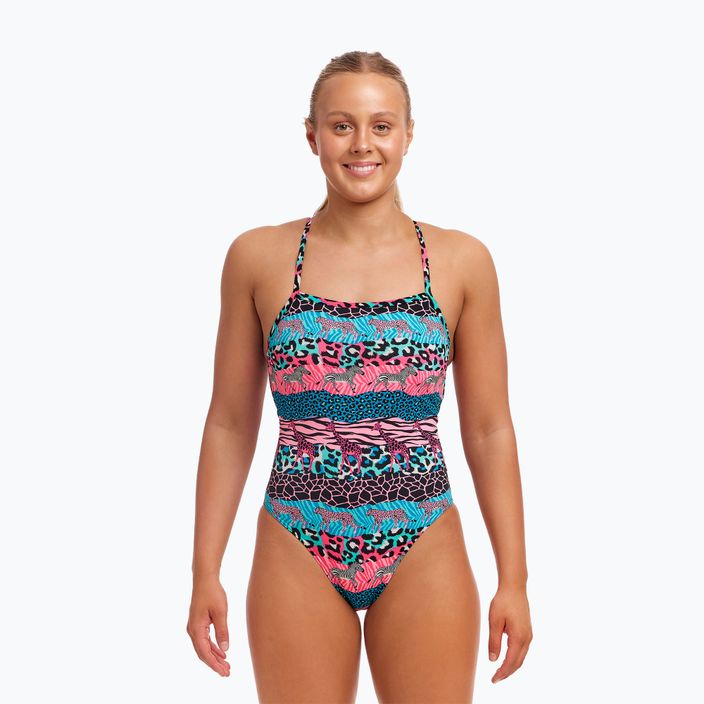 Funkita women's one-piece swimsuit Strapped In One Piece wild things 2