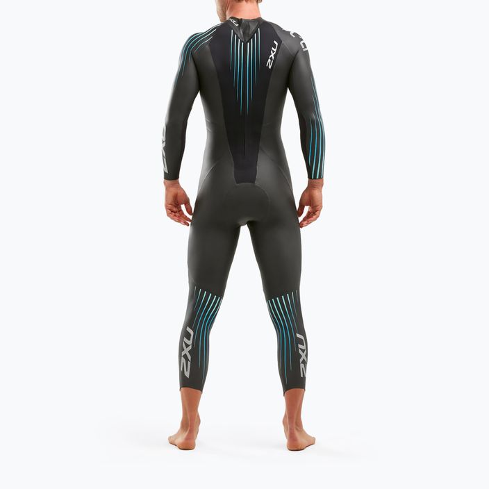 Men's triathlon wetsuit 2XU Propel 1 black MW4991C 8