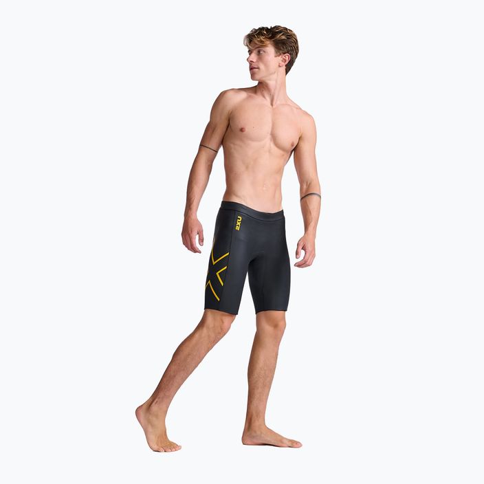 2XU Propel Buoyancy neoprene shorts black/ambition