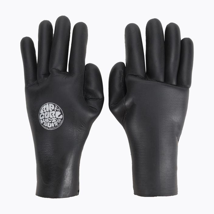 Men's Rip Curl Rubber Soul 90 3mm neoprene gloves black WGL5BM 3
