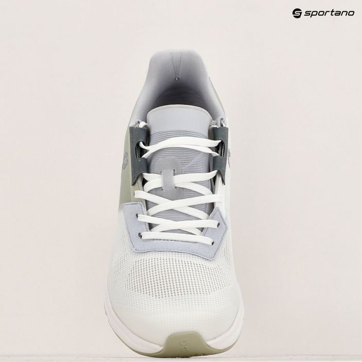 Men's On Running Cloudrift undyed white/flame shoes 15