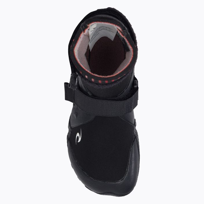 Rip Curl Flashbomb Round Toe 90 5mm black WBOYCF neoprene shoes 6