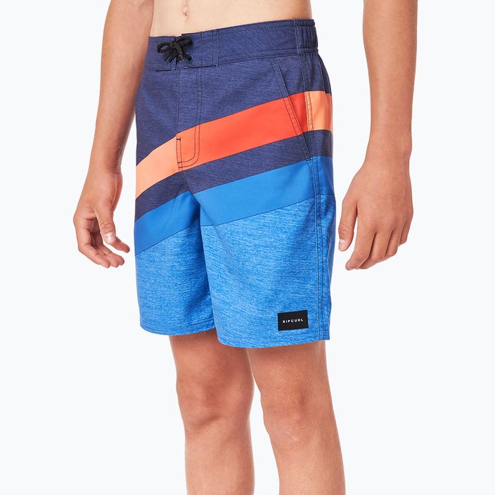 Rip Curl children's swim shorts Invert Semi-Elasticated 15" navy blue KBOGU4 2