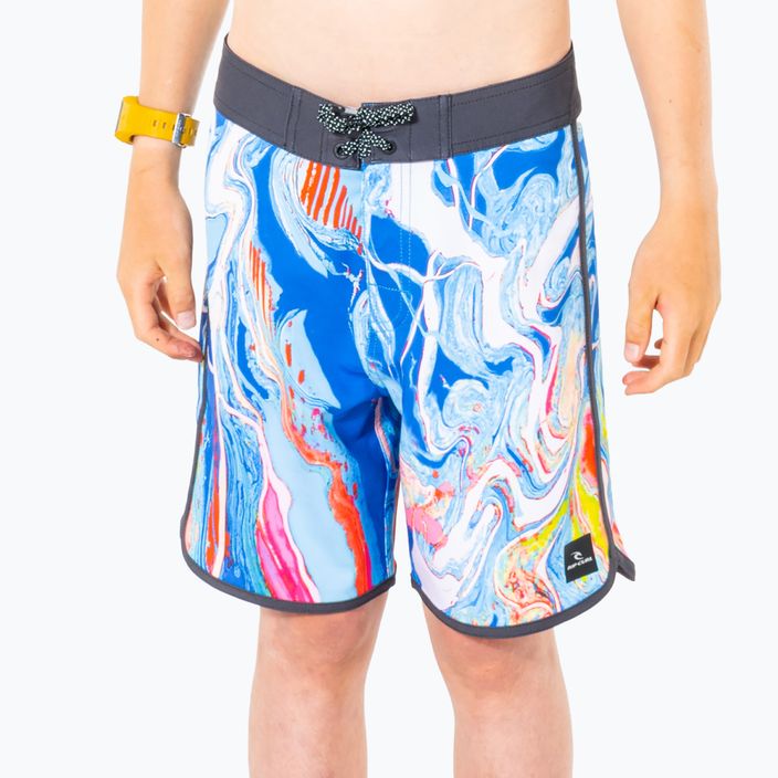 Rip Curl Mirage Resinate children's swim shorts colourful KBOQY9