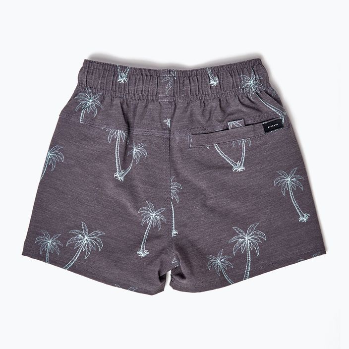 Rip Curl Party Pack Volley 10" children's swim shorts 8264 grey OBOAY4 2