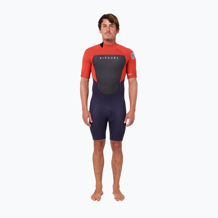 Rip Curl Omega 2 mm men's swimming wetsuit red 111MSP 4