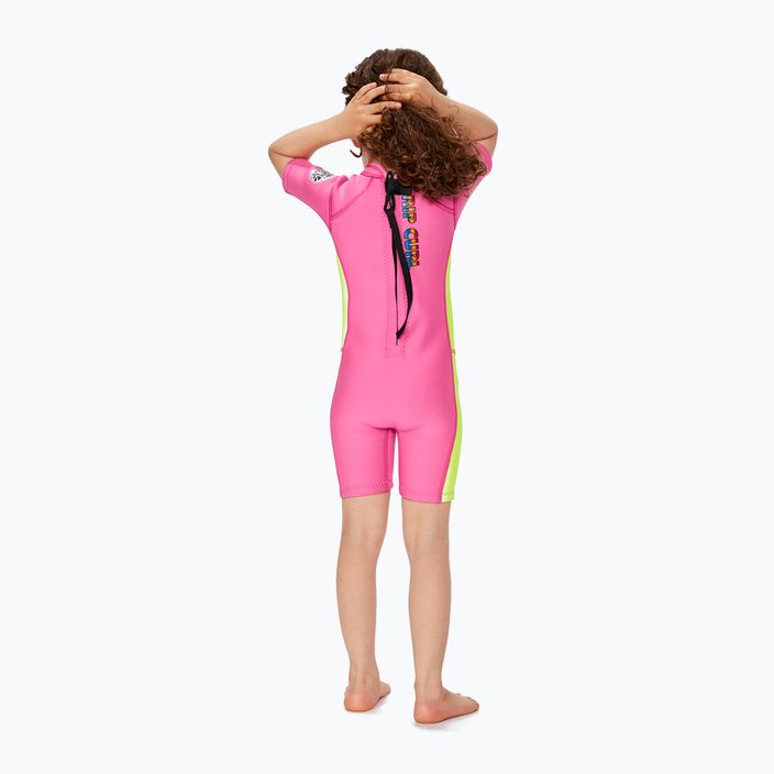 Rip Curl Groms Omega B/Zip Spring 20 Children's Swim Foam Pink 115BSP 2