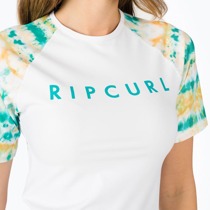 Rip Curl Summer Breeze women's swim shirt white 118WRV 4