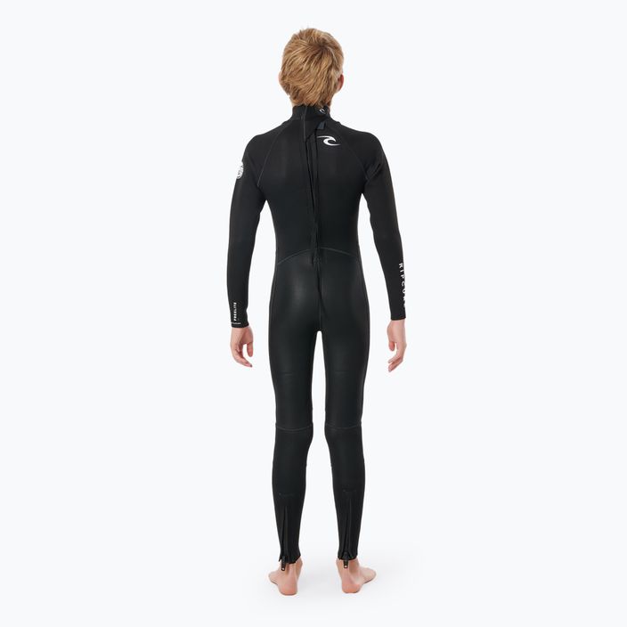 Rip Curl FreeliteBZ STM 3/2 mm GB black children's wetsuit 2