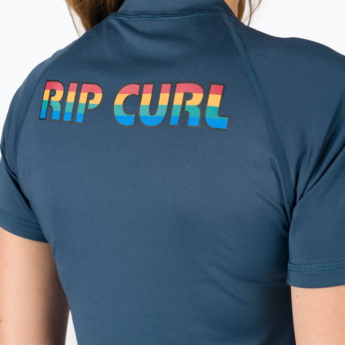 Rip Curl Icon women's swim shirt navy blue 122WRV 5
