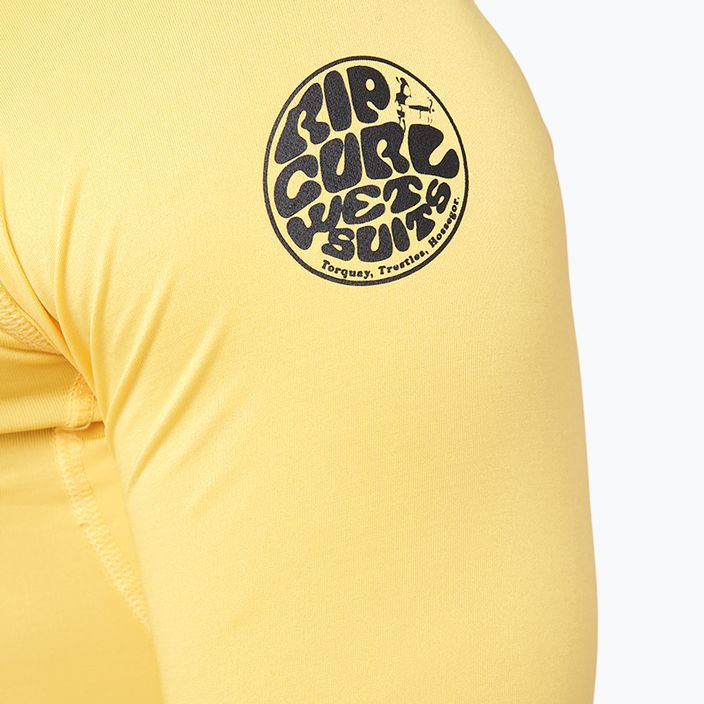 Rip Curl Corps men's swim shirt yellow WLE3QM 5