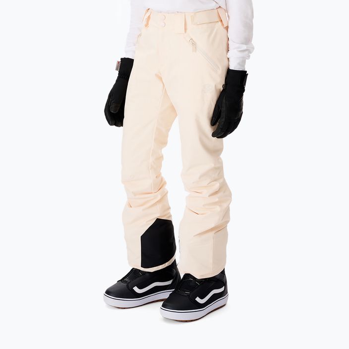 Women's snowboard trousers Rip Curl Rider beige 004WOU 3 2