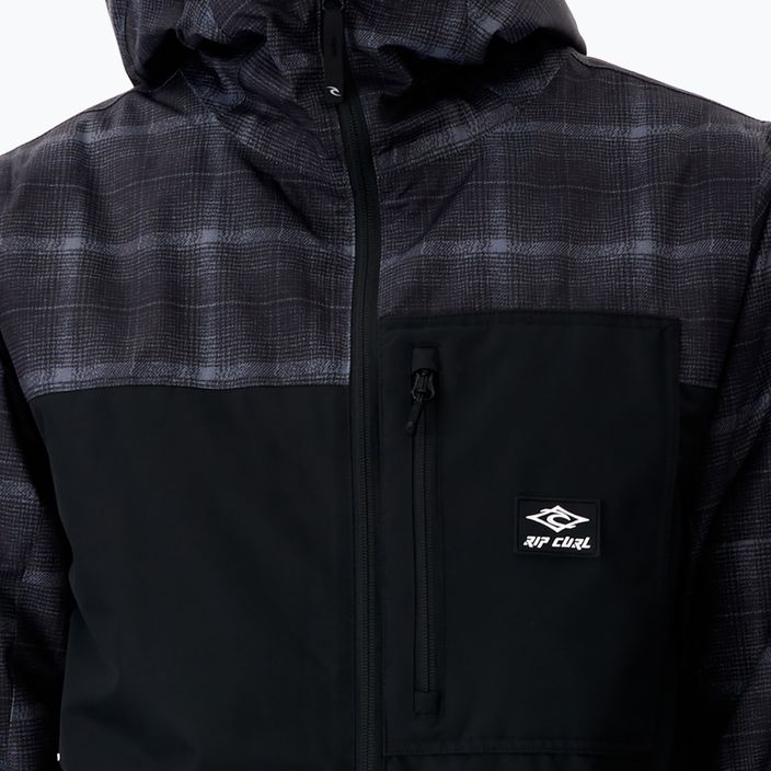 Men's Rip Curl Notch Up snowboard jacket black 005MOU 90 4