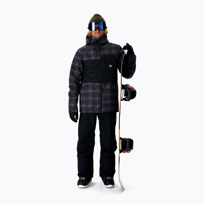 Men's Rip Curl Notch Up snowboard jacket black 005MOU 90 6