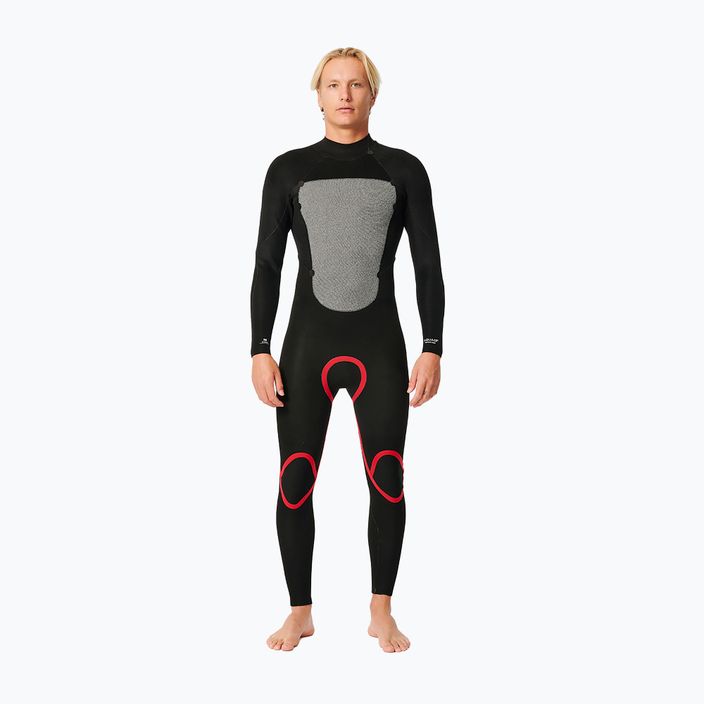 Rip Curl Omega 4/3 mm GB BZ Steamer black men's wetsuit 4