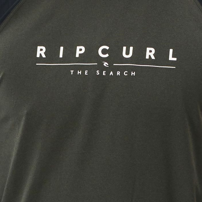 Rip Curl Shockwaves men's swim shirt 3442 grey 12MMRV 3
