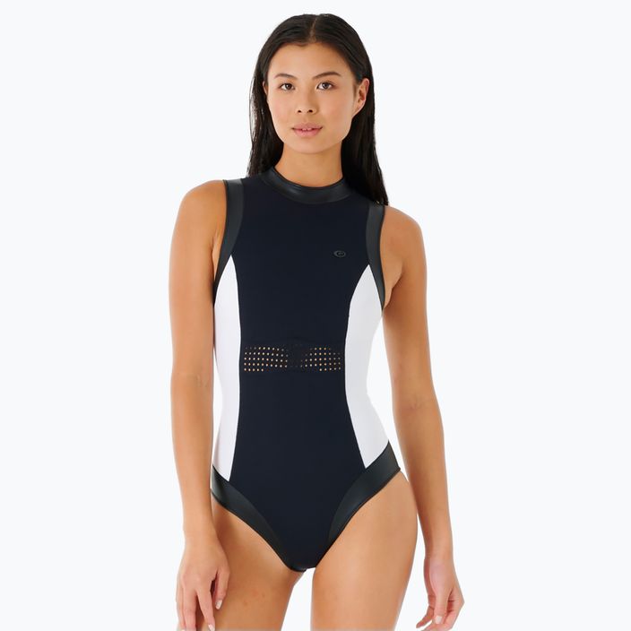 Rip Curl Mirage Ultimate Good 1 Piece 1000 one-piece swimsuit black and white 01FWSW 5