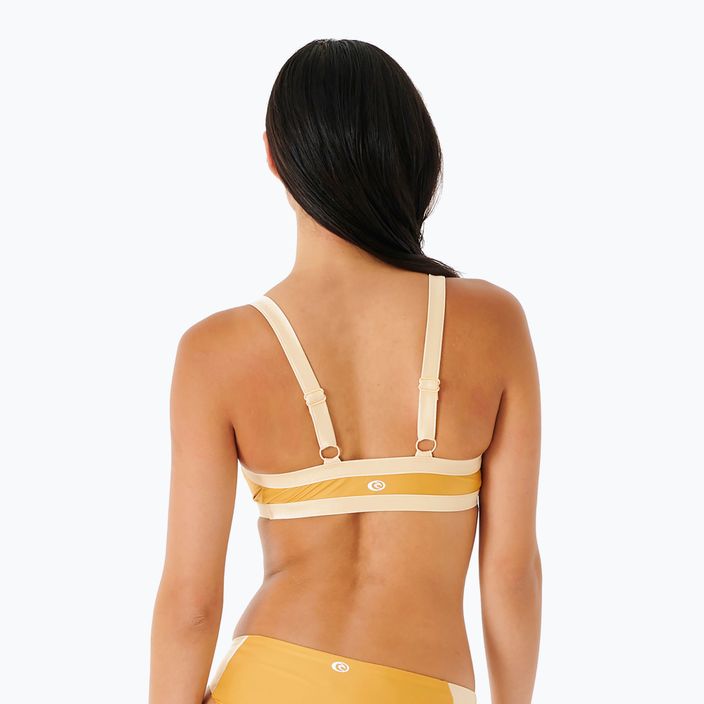 Rip Curl Mirage Colour Block Tri 146 yellow swimsuit top 06VWSW 5