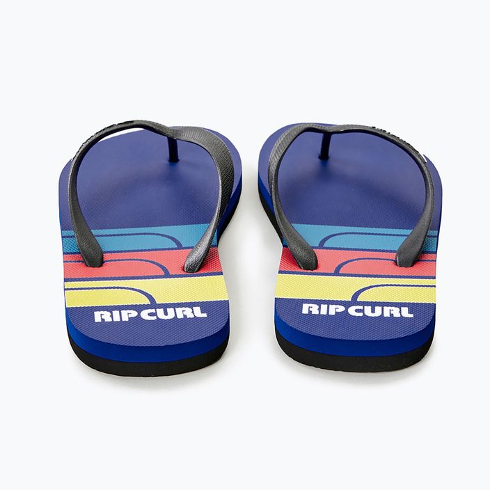 Men's Rip Curl Surf Revival Logo Open Toe 107 flip flops blue 19YMOT 10