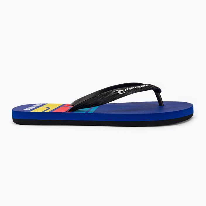 Men's Rip Curl Surf Revival Logo Open Toe 107 flip flops blue 19YMOT 2