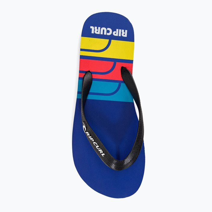 Men's Rip Curl Surf Revival Logo Open Toe 107 flip flops blue 19YMOT 6