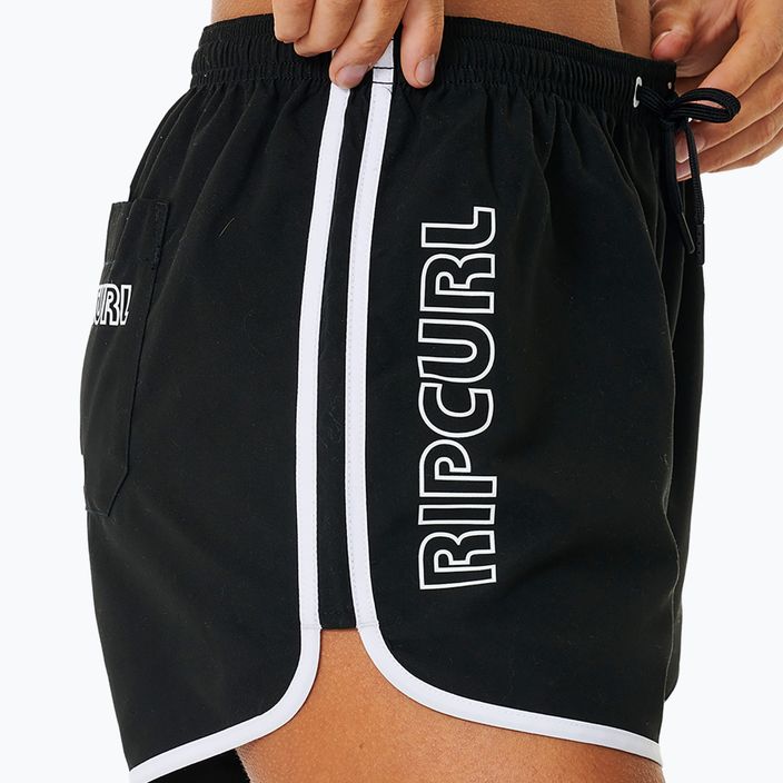 Women's Rip Curl Out All Day 5" swim shorts black 5
