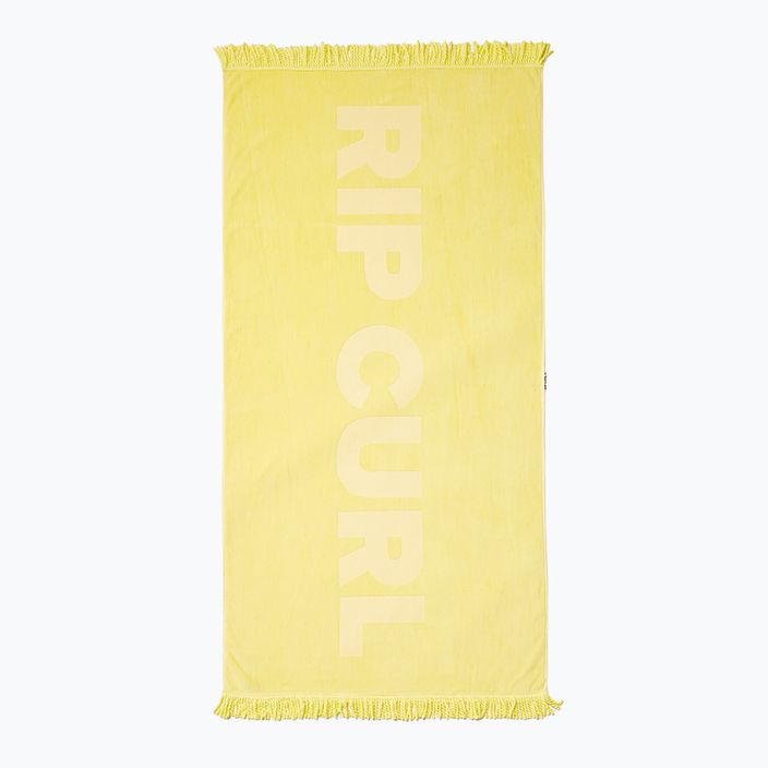 Rip Curl Premium Surf towel bright yellow