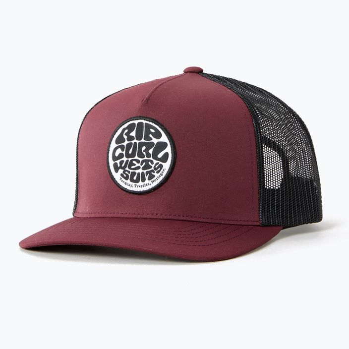 Men's Rip Curl Search Icon Trucker baseball cap maroon