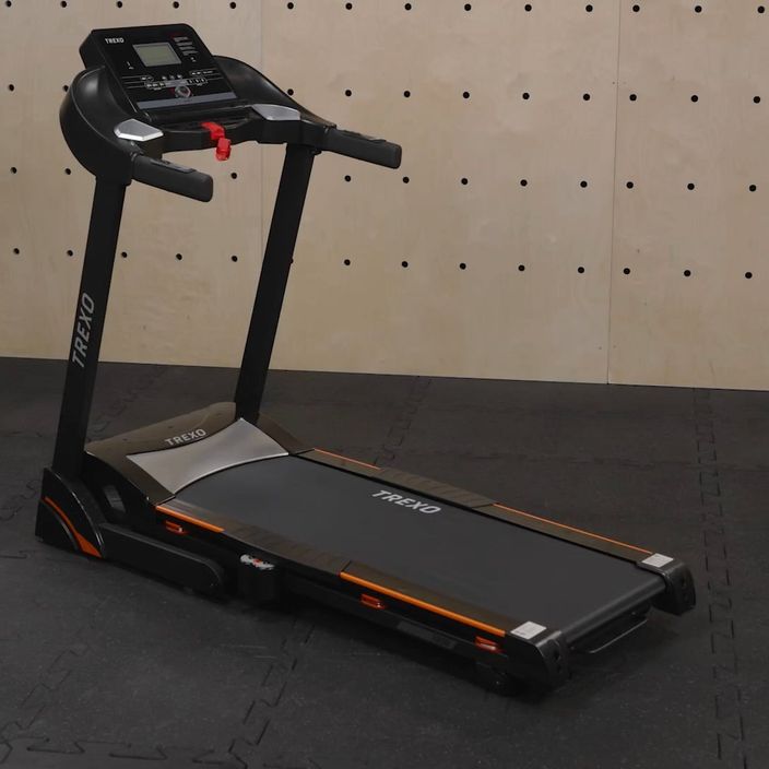 TREXO X300 electric treadmill black 17
