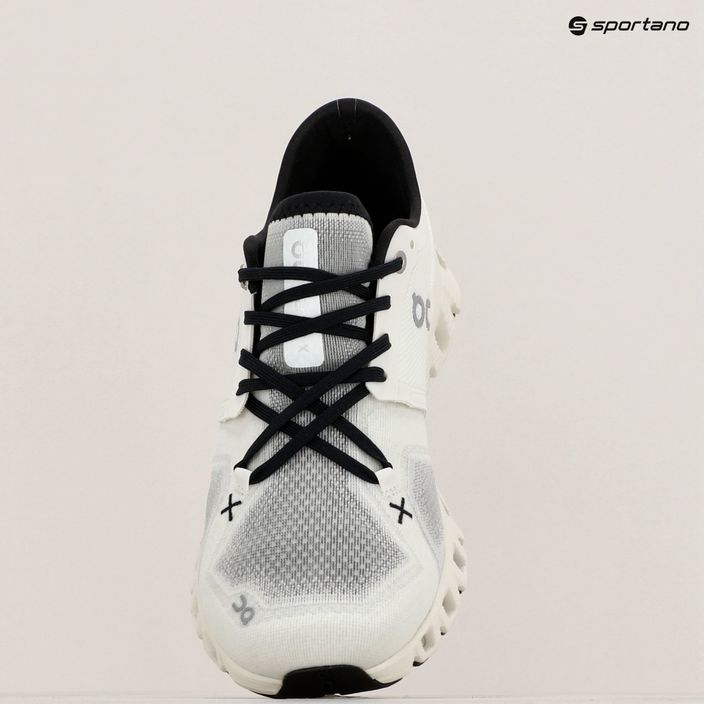 Men's On Running Cloud X 3 ivory/black running shoes 16
