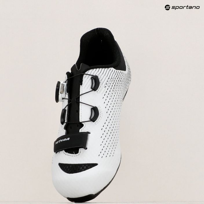 Northwave Storm Carbon 2 men's road shoes white/black 12