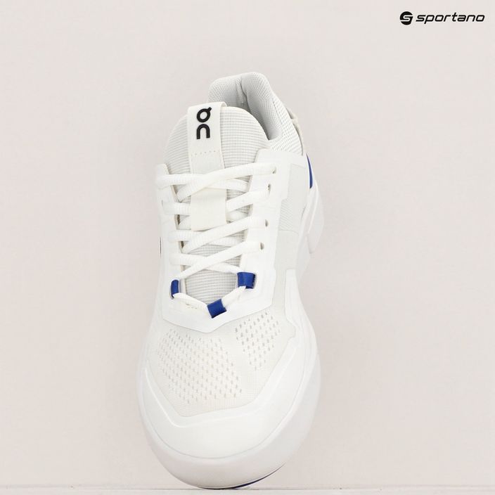 Women's On Running The Roger Spin undyed white/indigo shoes 16
