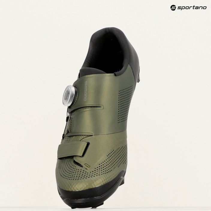 Men's MTB cycling shoes Shimano SH-XC502 moss green 12