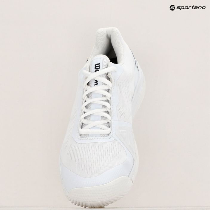 Men's tennis shoes Wilson Rush Pro 4.0 white/white/black 16