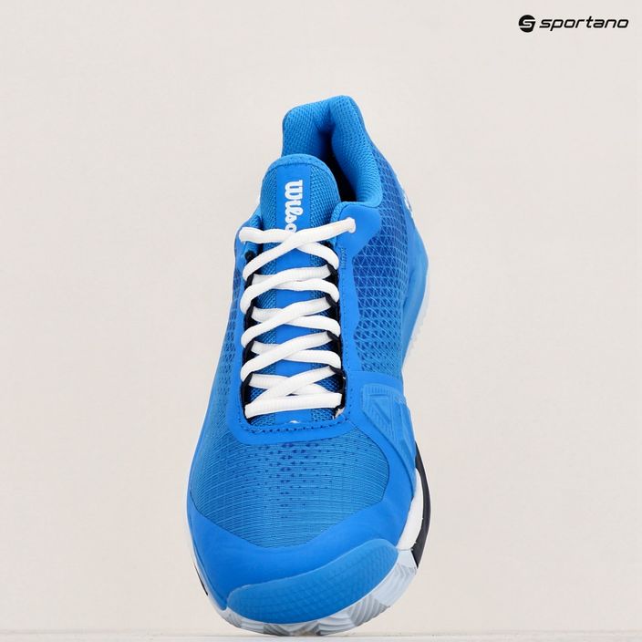 Wilson Rush Pro 4.0 Clay men's tennis shoes french blue/white/navy blazer 16