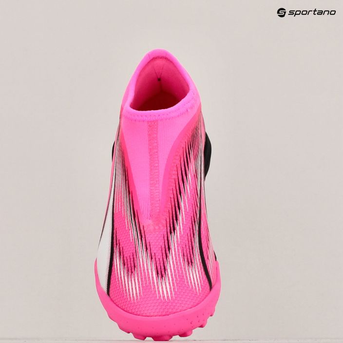 PUMA Ultra Match LL TT + Mid Jr poison pink/puma white/puma black children's football boots 15