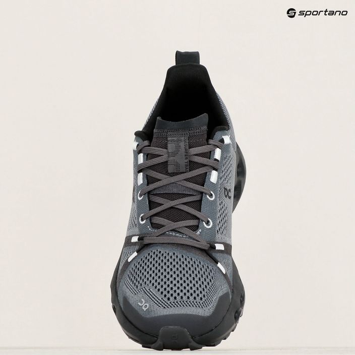 Men's On Running Cloudsurfer Trail running shoes eclipse/black 15