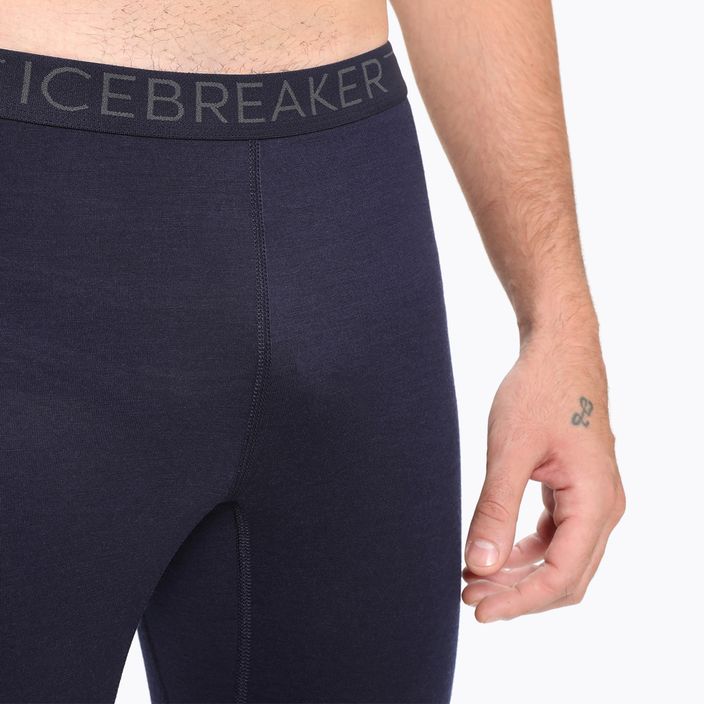 Men's thermal trousers icebreaker 200 Oasis midnight navy 4