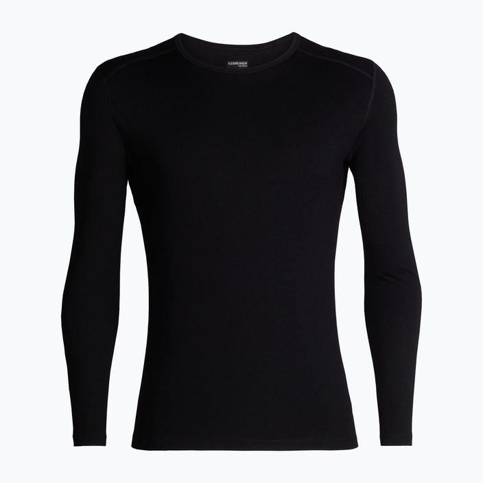 Men's Icebreaker 260 Tech Crewe thermal sweatshirt black 6