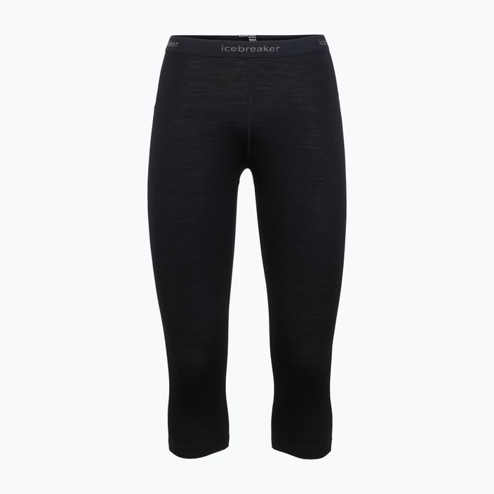 Women's thermal pants icebreaker 200 Oasis Legless black 104382 6