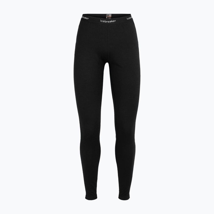 Women's thermal pants icebreaker 200 Oasis 001 black IB1043830011 9