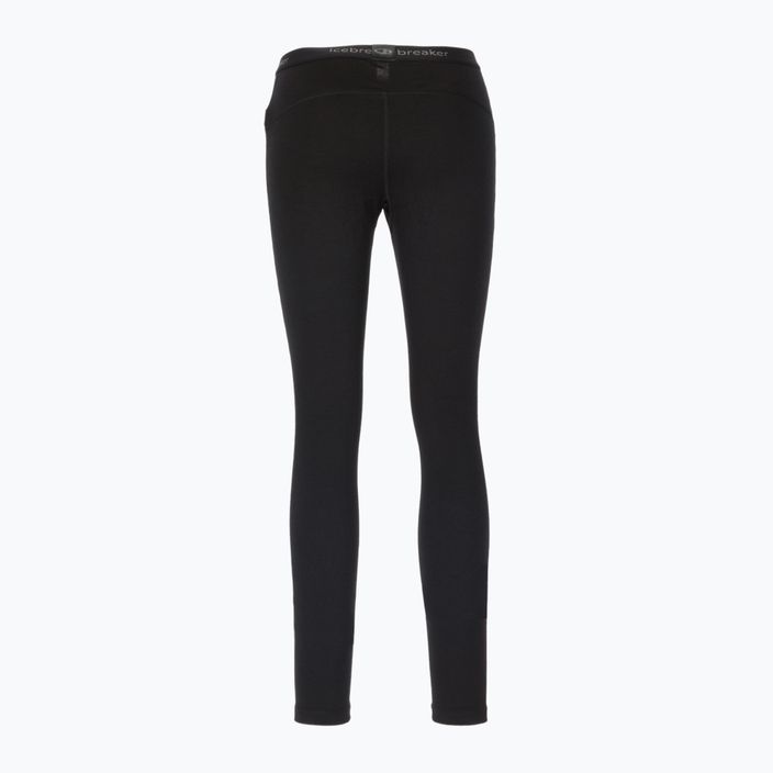 Women's thermal pants icebreaker 200 Oasis 001 black IB1043830011 7