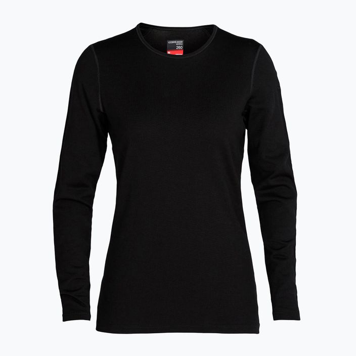 Women's thermal T-shirt icebreaker 260 Tech black IB1043870011 6