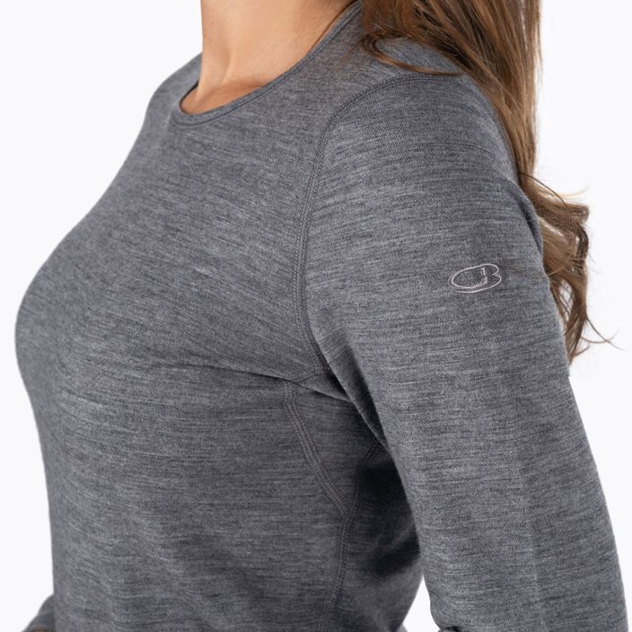 Women's thermal T-shirt icebreaker 200 Oasis grey IB1043750131 4