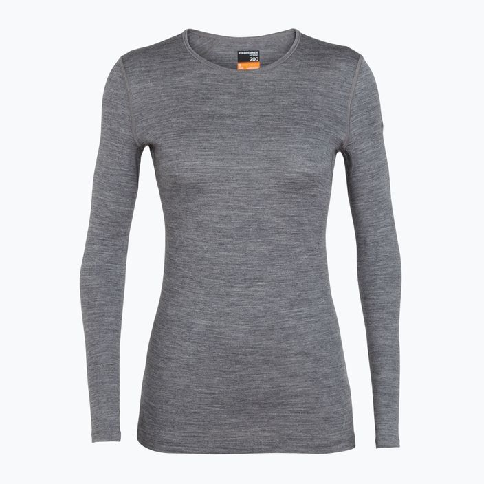 Women's thermal T-shirt icebreaker 200 Oasis grey IB1043750131 5