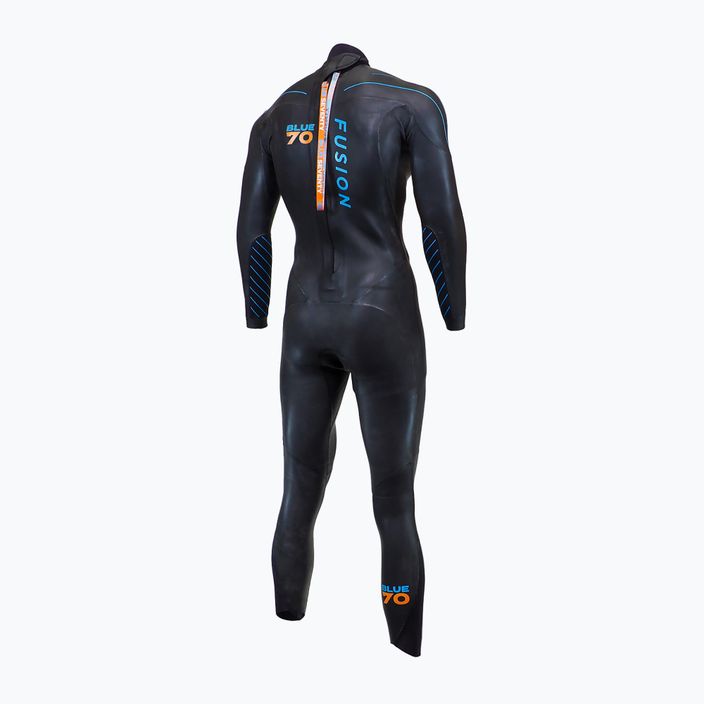 Men's triathlon wetsuit BlueSeventy Fusion 2021 BL248 black 2