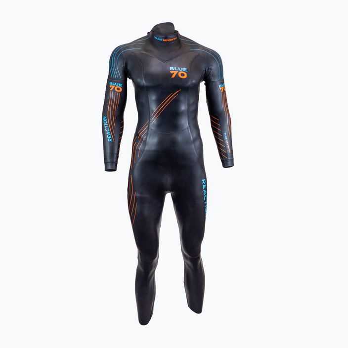 Men's triathlon wetsuit BlueSeventy Reaction 2022 BL256 black